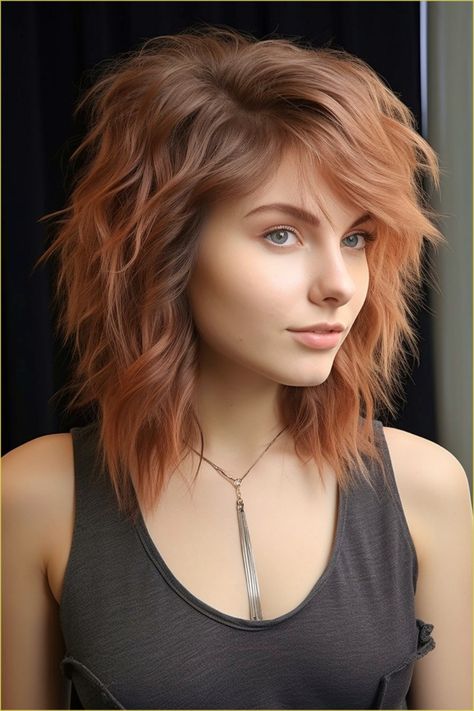 Layered Wolf Cut